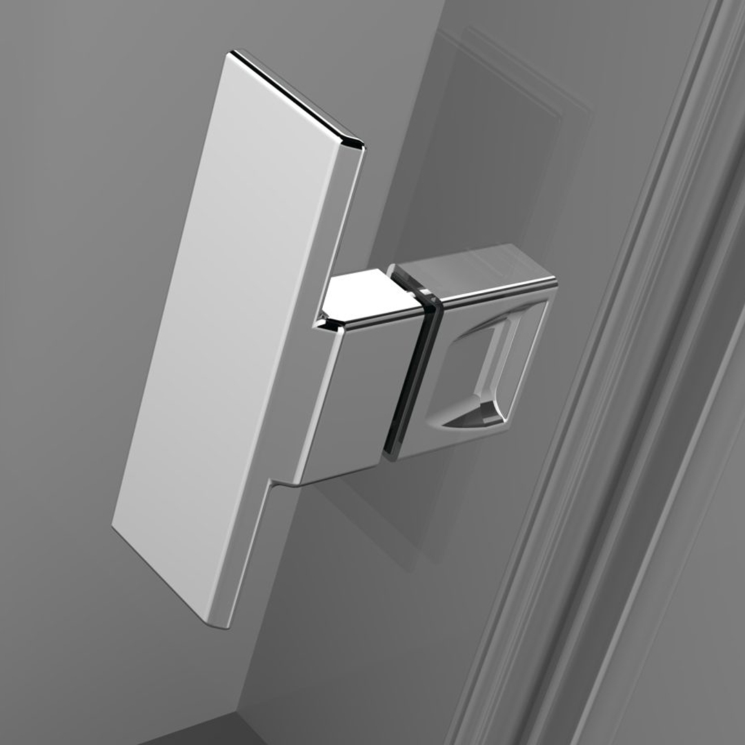 Duschdörr Strømberg Noma 45 med Sidopanel Nisch