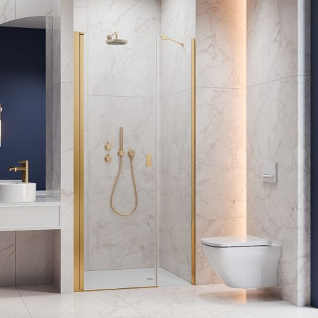 Duschdörr Strømberg Noma 45 med Sidopanel Nisch