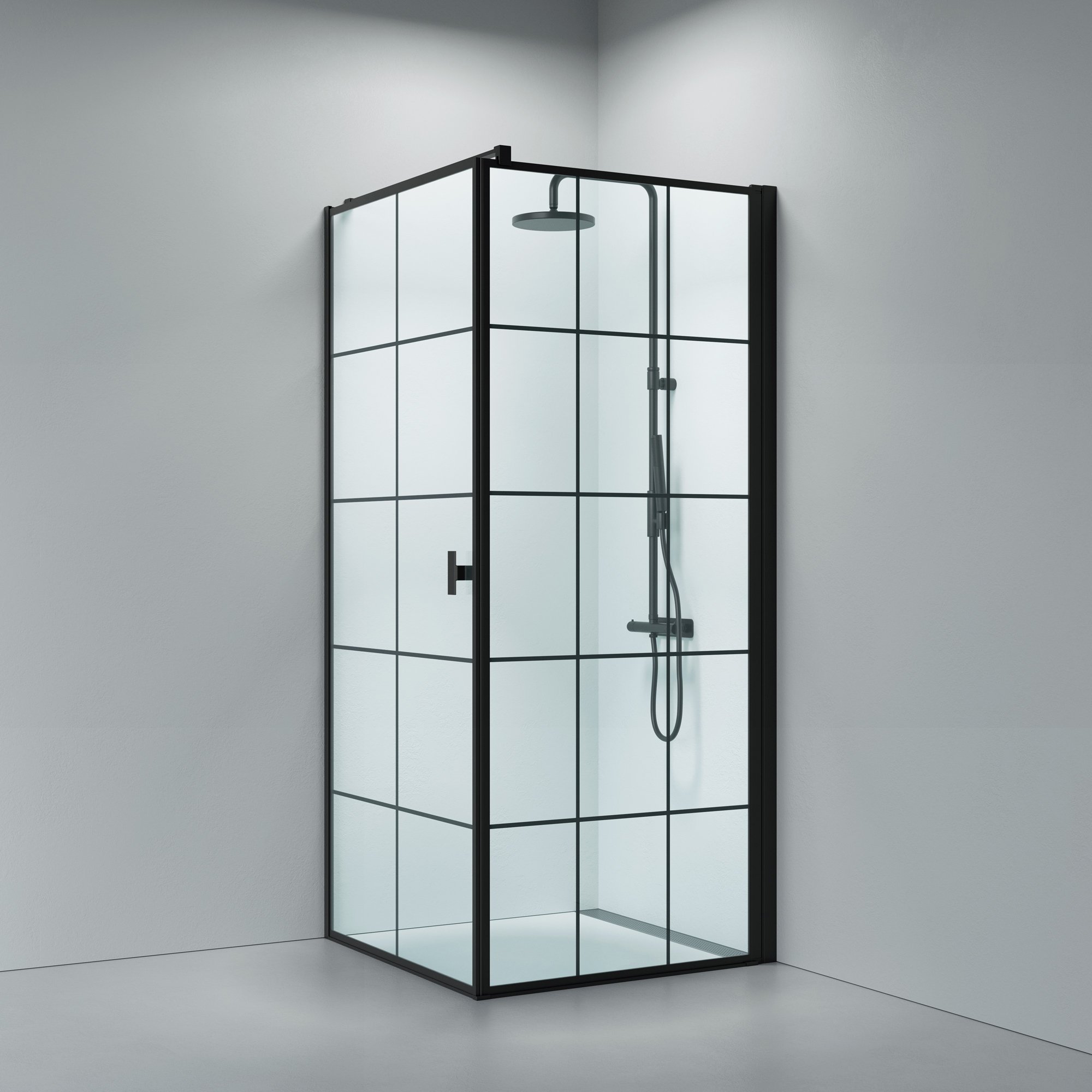 Duschhörn Strømberg Noma 135 New York Fast Vägg + Dörr | badrum - duschar - duschhorn | KakelKungen