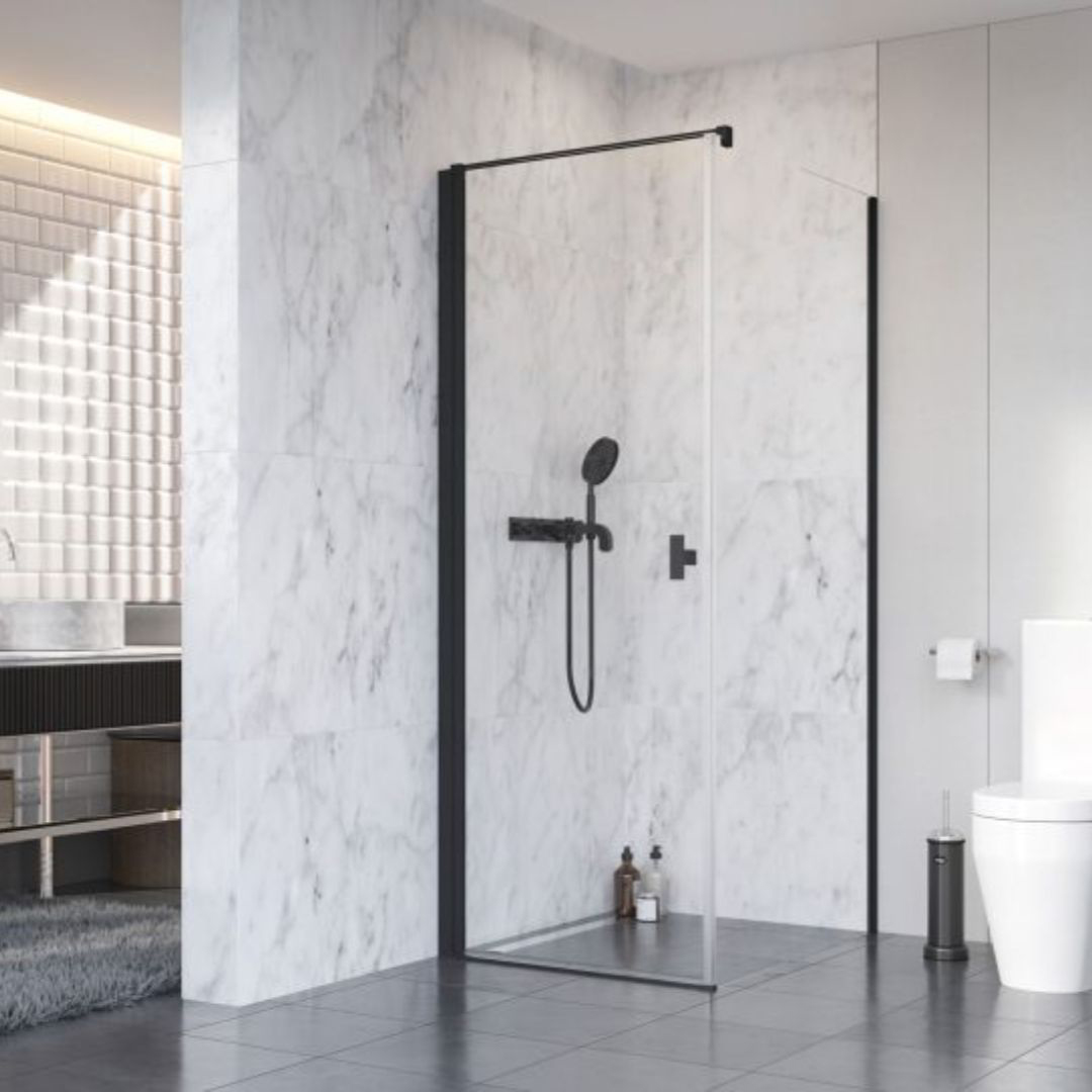 Duschhörn Strømberg Noma 135 Fast Vägg + Dörr