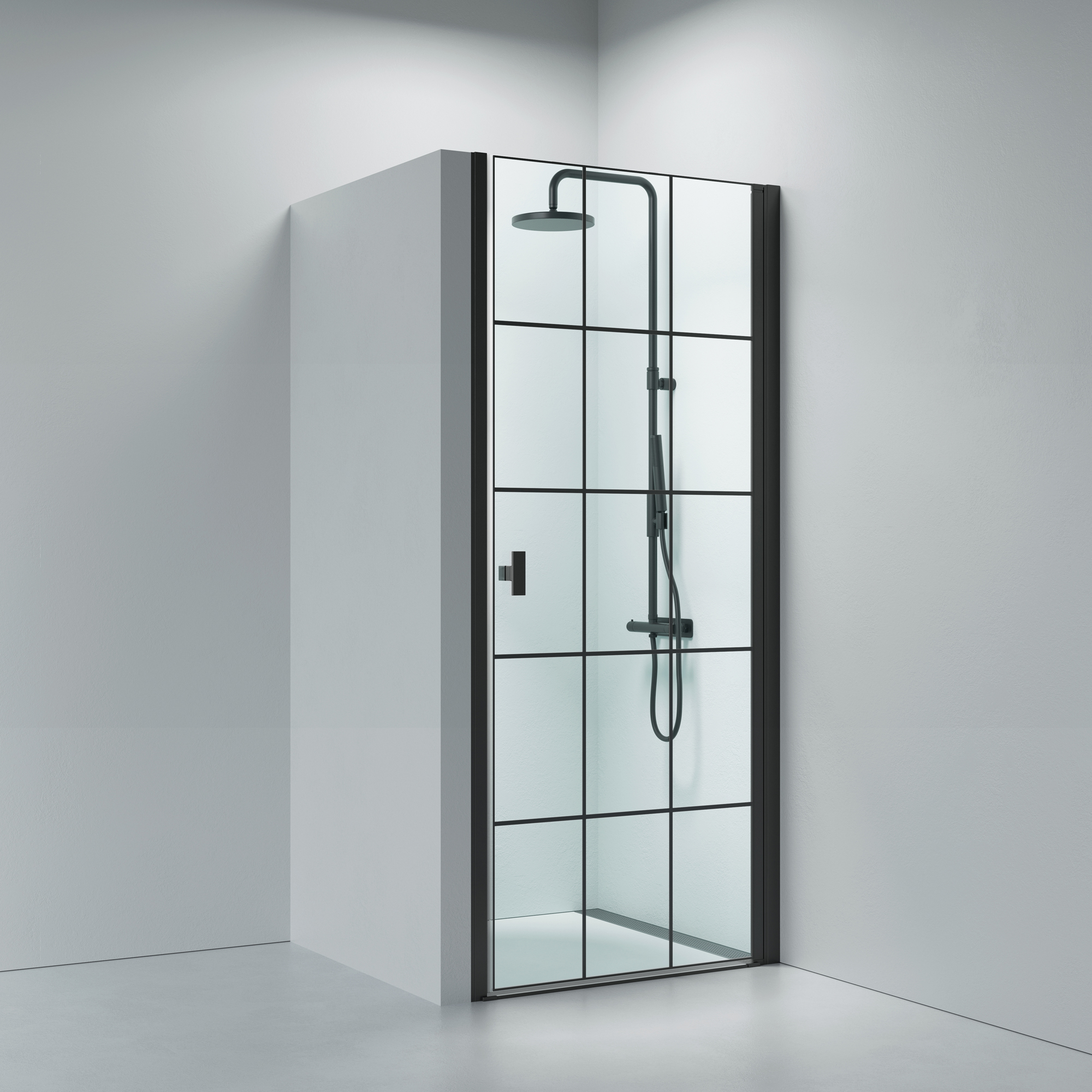 Duschdörr Strømberg Noma 20 New York Nisch | badrum - duschar - duschdorr | KakelKungen