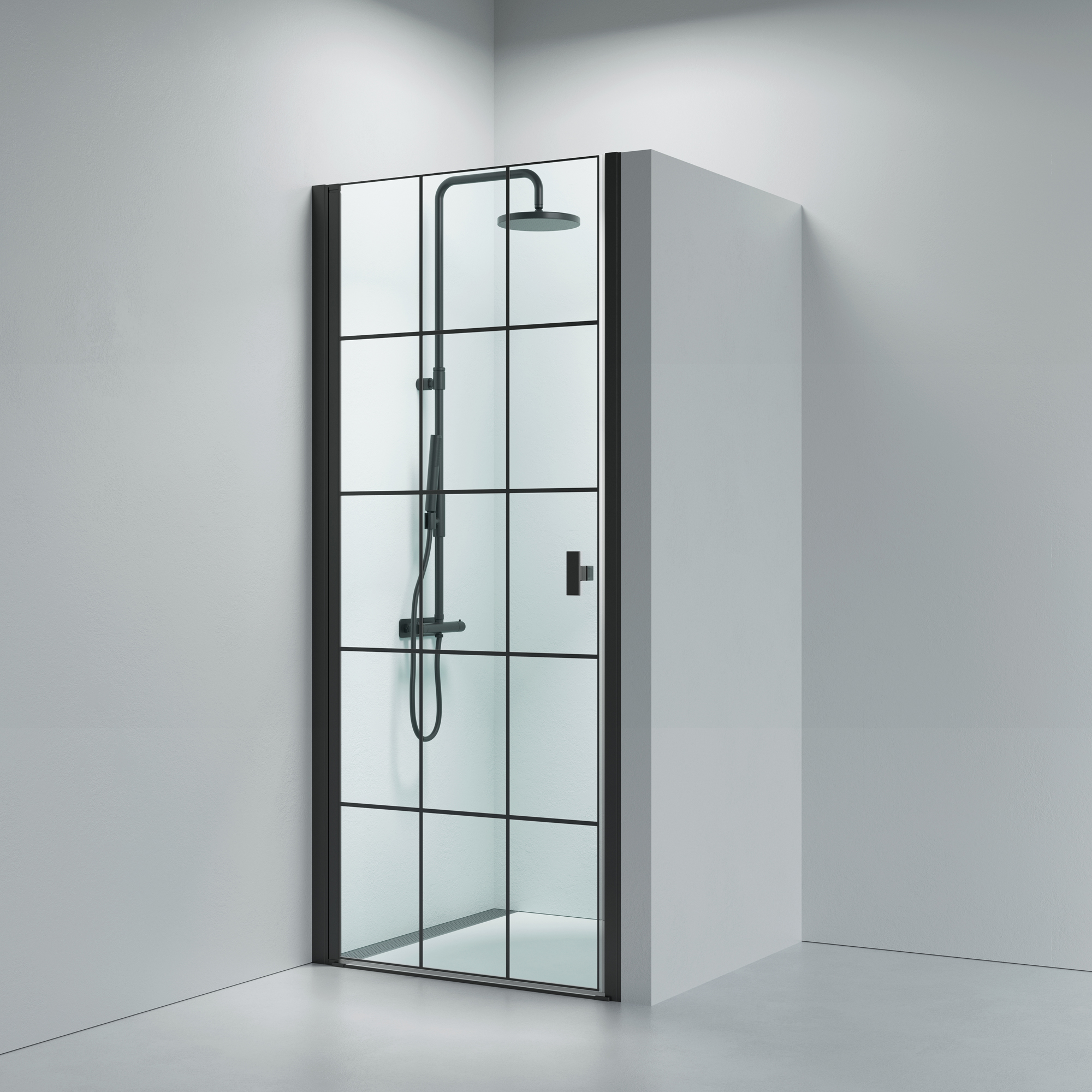 Duschdörr Strømberg Noma 20 New York Nisch | badrum - duschar - duschdorr | KakelKungen