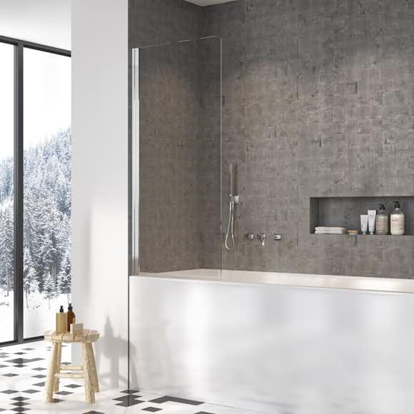 badkarsvägg strømberg noma 70