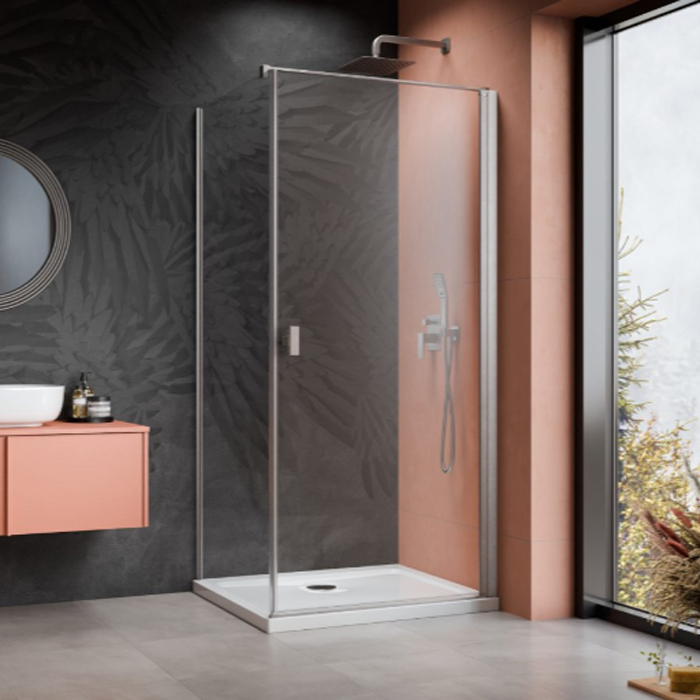 Duschhörn Strømberg Noma 135 Fast Vägg + Dörr