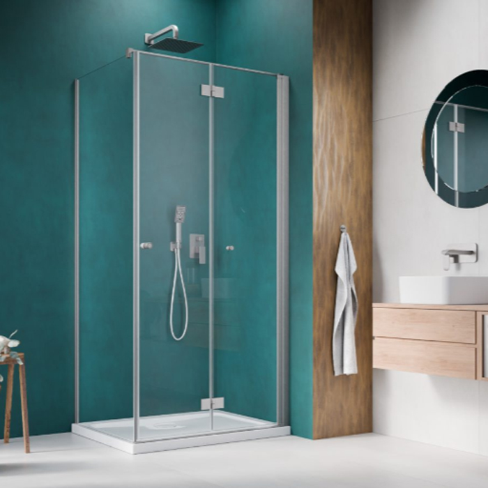 Duschhörn Strømberg Noma 195 Fast Vägg + Vikbar Dörr | badrum - duschar - duschhorn | KakelKungen