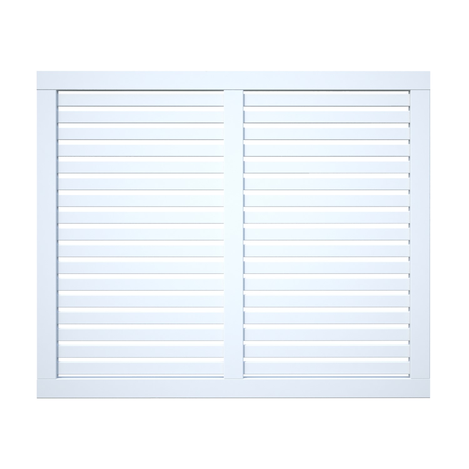 Skärm Palmako Doris 6 Vitmålad