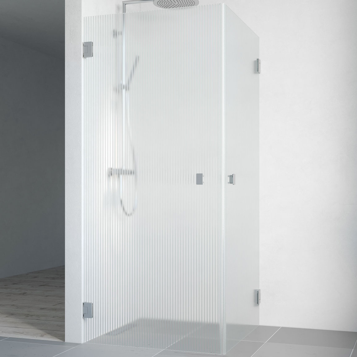 Dusjhjørne Macro Design Grace Rett