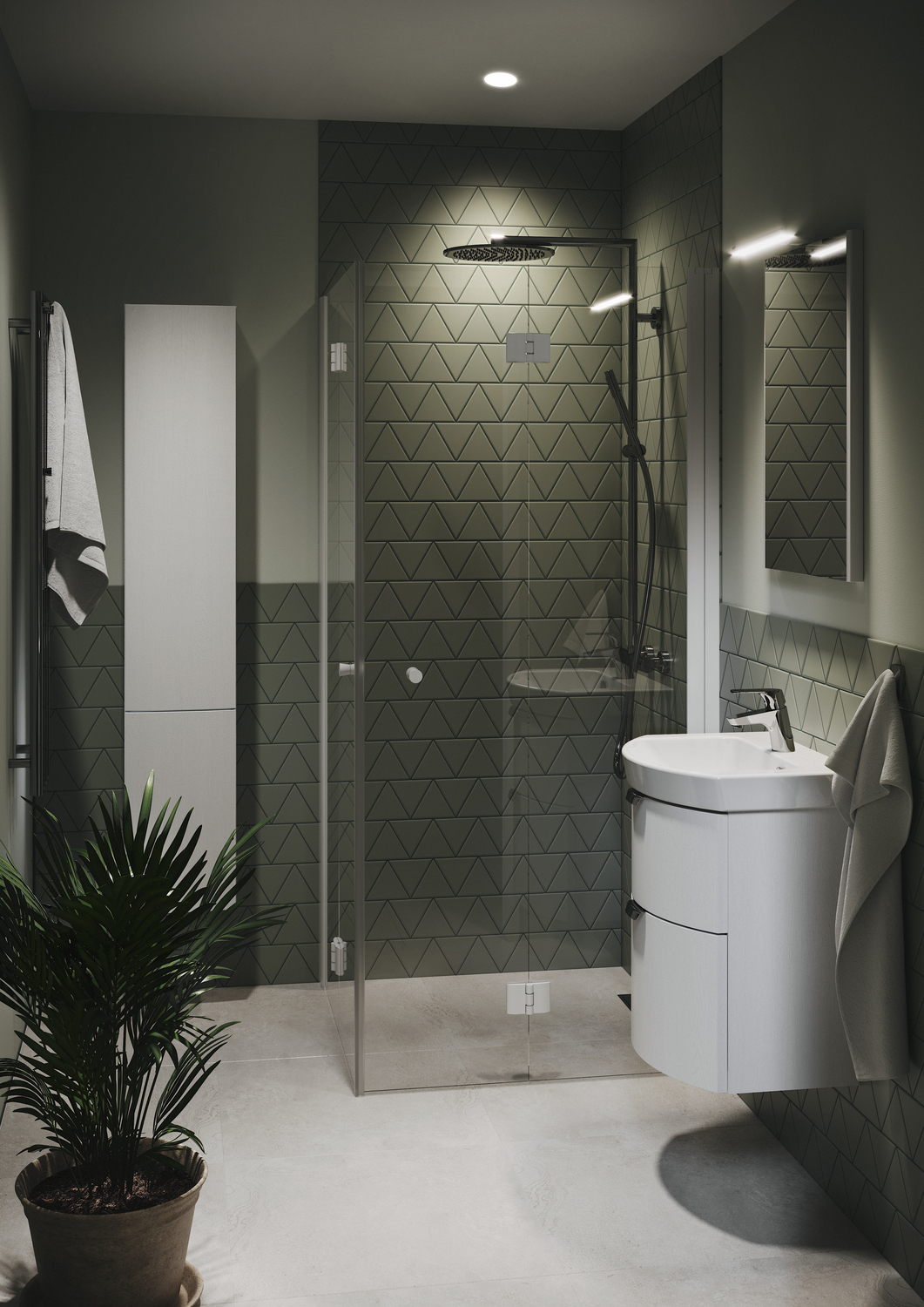 Duschhörn Macro Design Spirit Vikbar