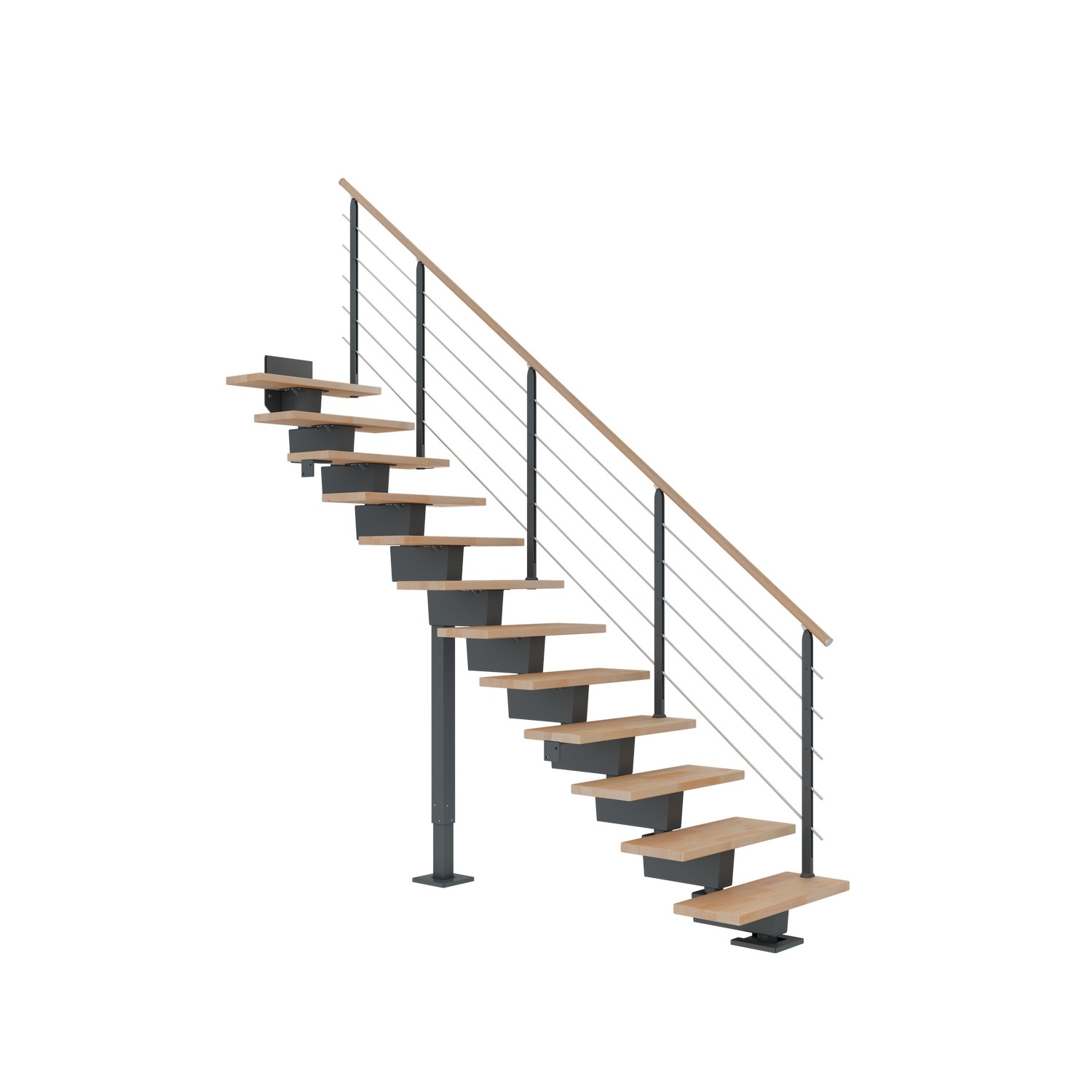 Hovedtrapp Dolle Dubai Bøk Oljet Rett Design