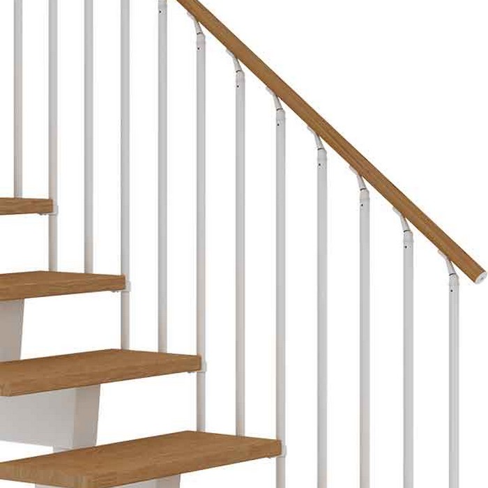 Ekstra Trapperekkverk Dolle Dubai Classic III Eik Oljet