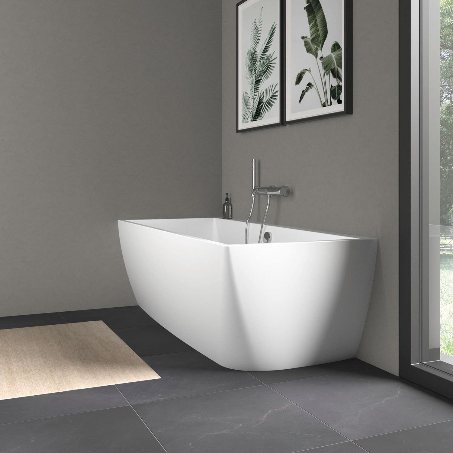 Hörnbadkar Duravit DuraSquare