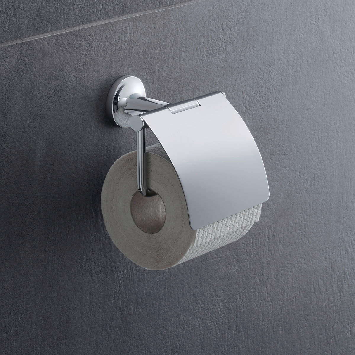Toalettpappershållare Duravit Starck T 009940 med Lock