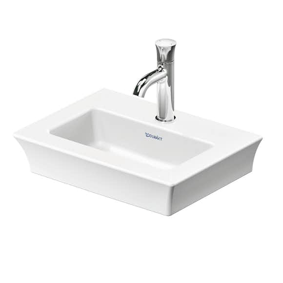 tvättställ duravit white tulip vit högblank 450 mm