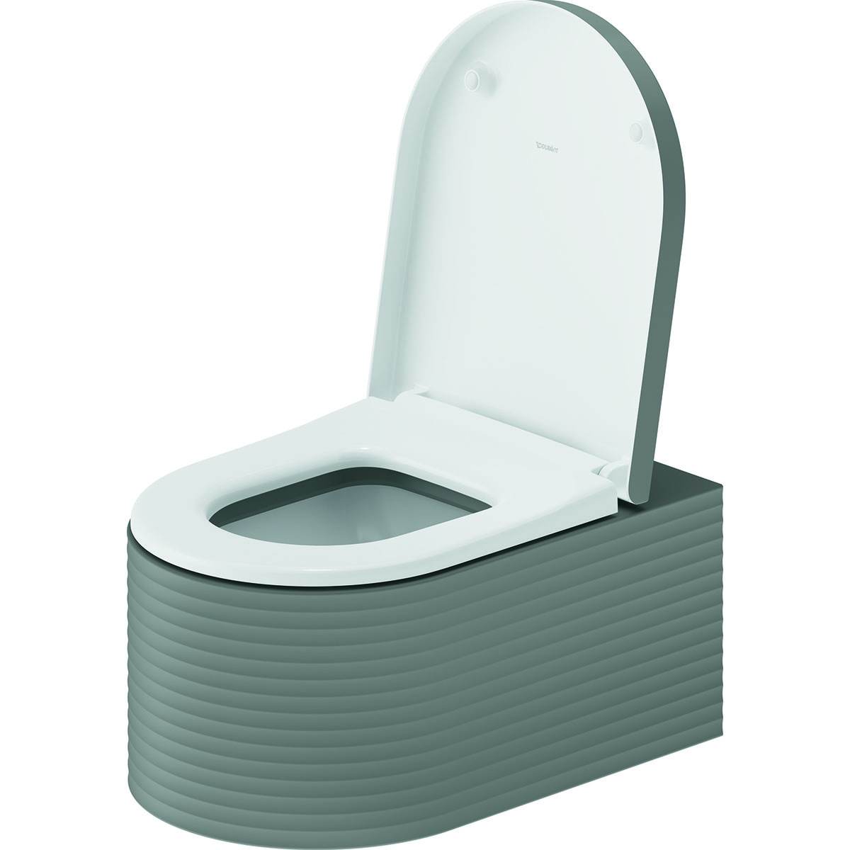 Vägghängd Toalettstol Duravit Millio Grooves