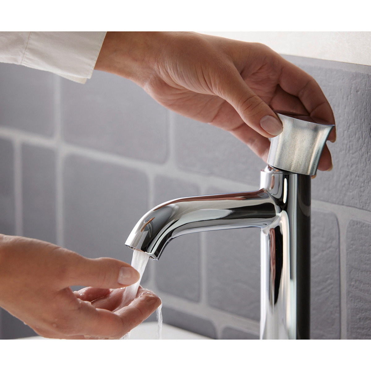 Tvättställsblandare Duravit White Tulip Hög