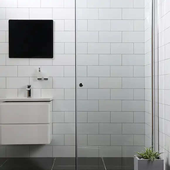 Duschdörr Bathlife Mångsidig Rak