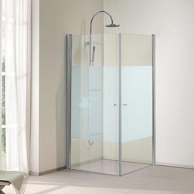 Dusjhjørne Bathlife Orio 2692 Frostede Striper