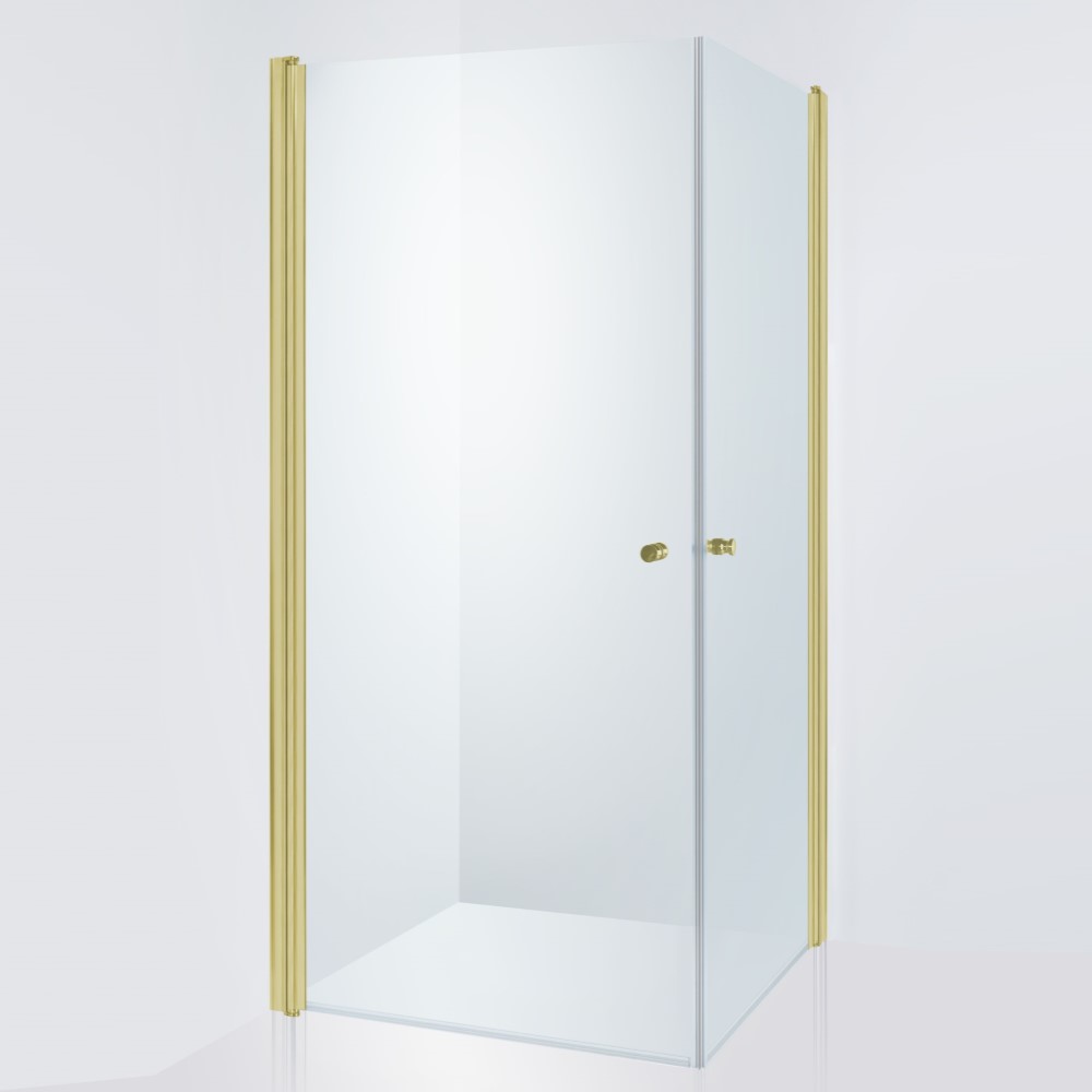 Duschhörn Duschbyggarna Twin De Luxe Klarglas | badrum - duschar - duschhorn | KakelKungen