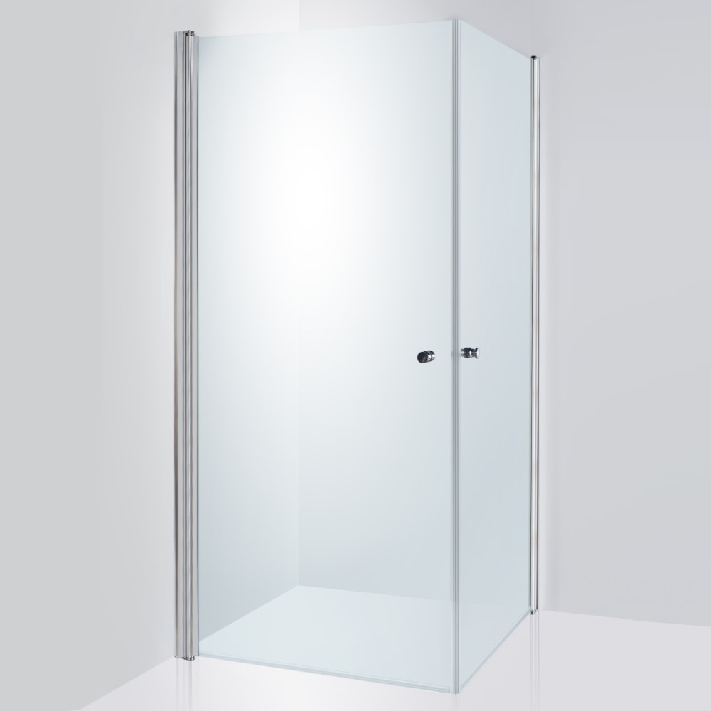 Duschhörn Duschbyggarna Twin De Luxe Klarglas | badrum - duschar - duschhorn | KakelKungen