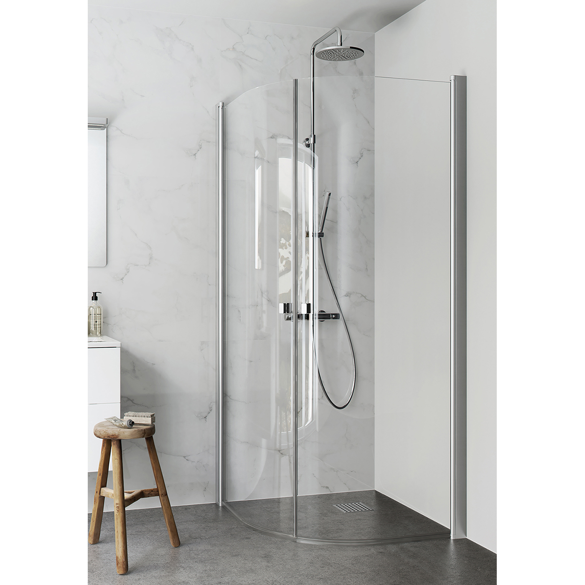 Duschhörn Hafa Igloo Pro Round | badrum - duschar - duschhorn | KakelKungen