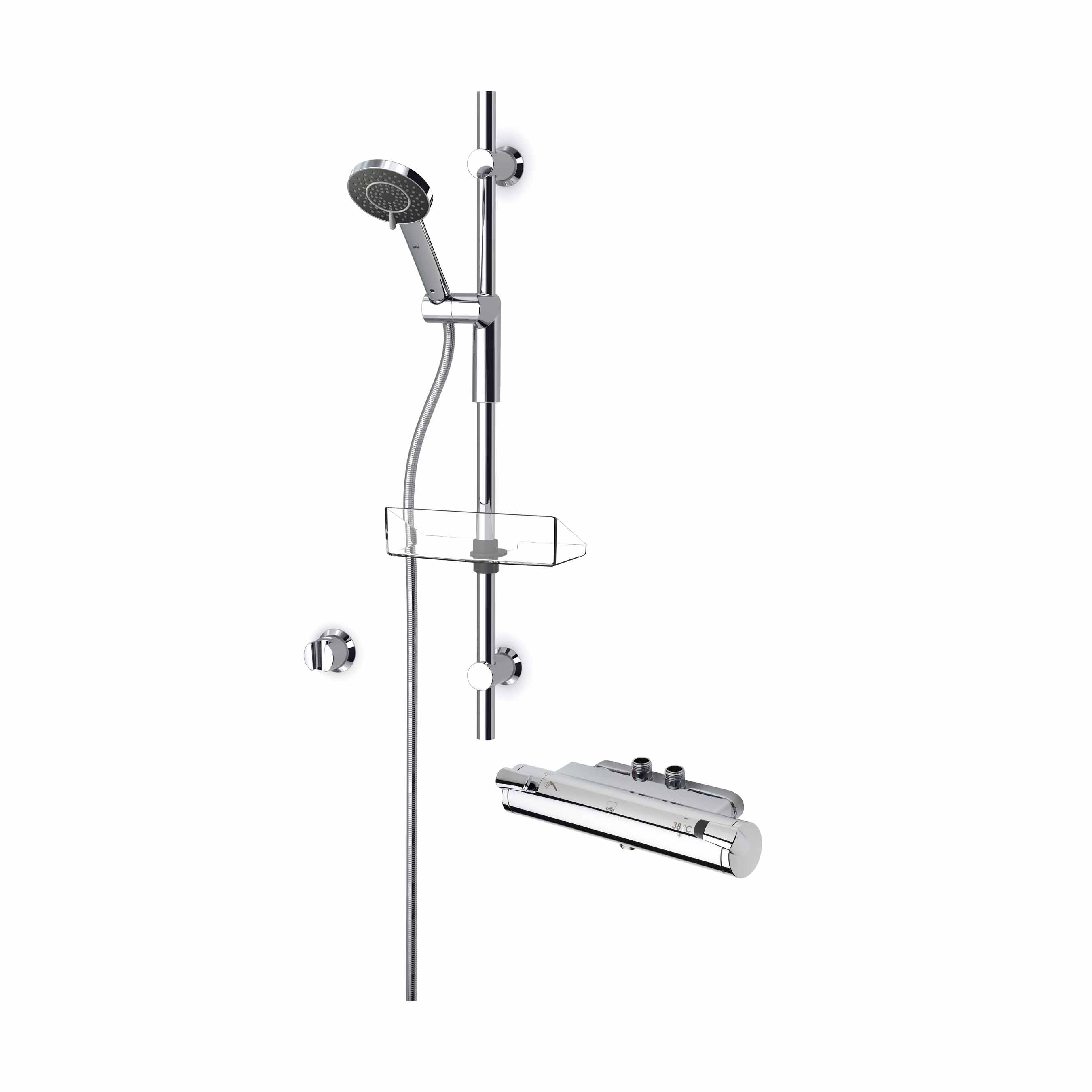 Duschpaket Oras Optima 7159 40 cc - Installation/montering finns att köpa till