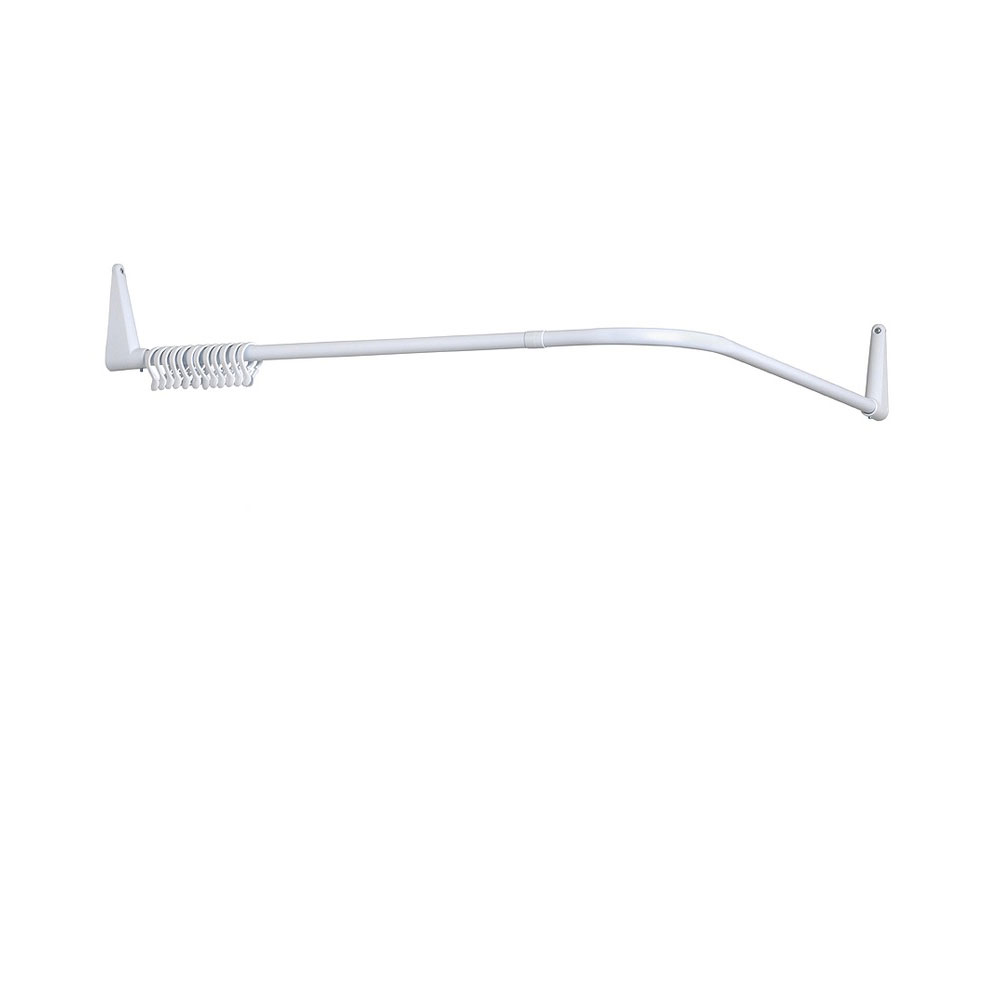 Duschstång Ericsindustrier Vinklad 70x90-70X160 Vit