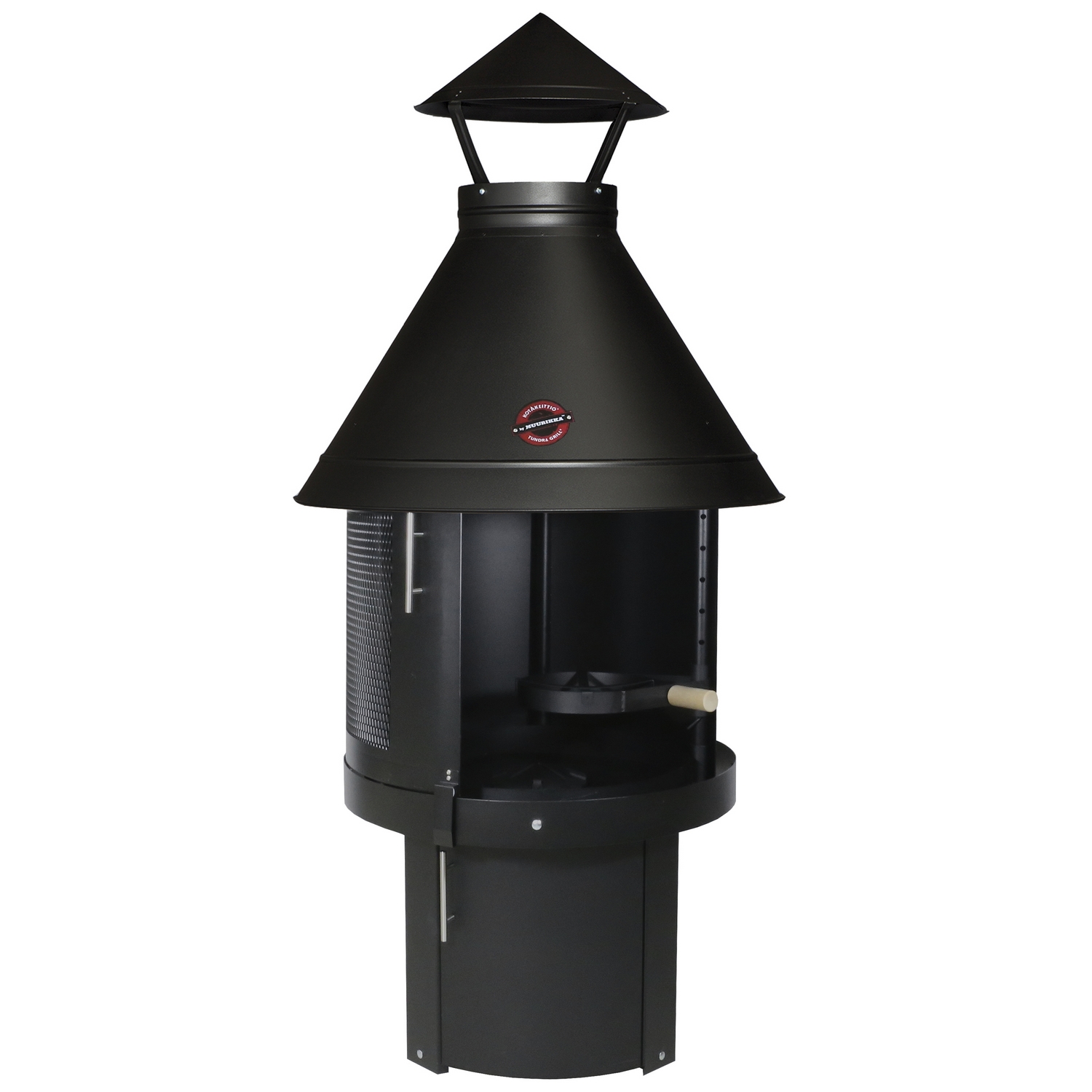 Bålgrill Muurikka City Lav Svart