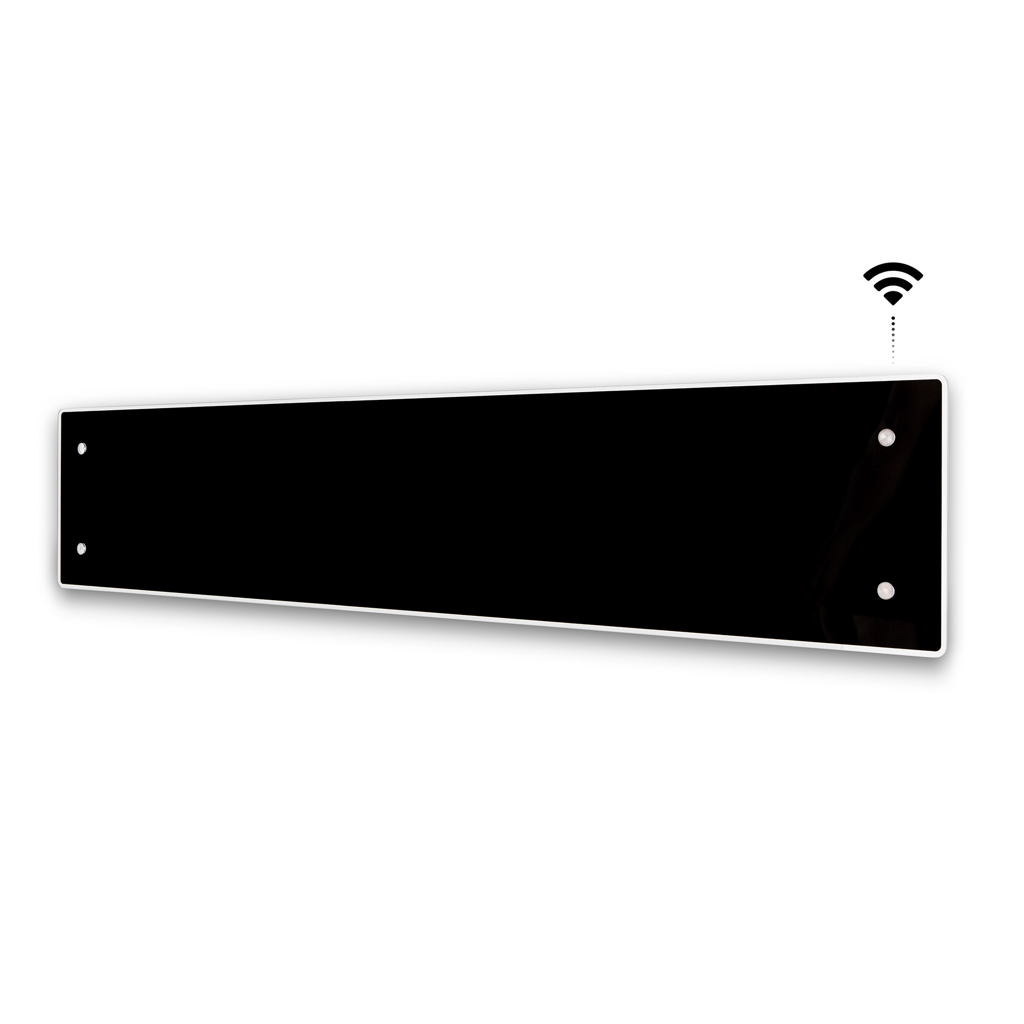 Element Adax Clea L KWT WiFi Svart Effekt: 1000 W