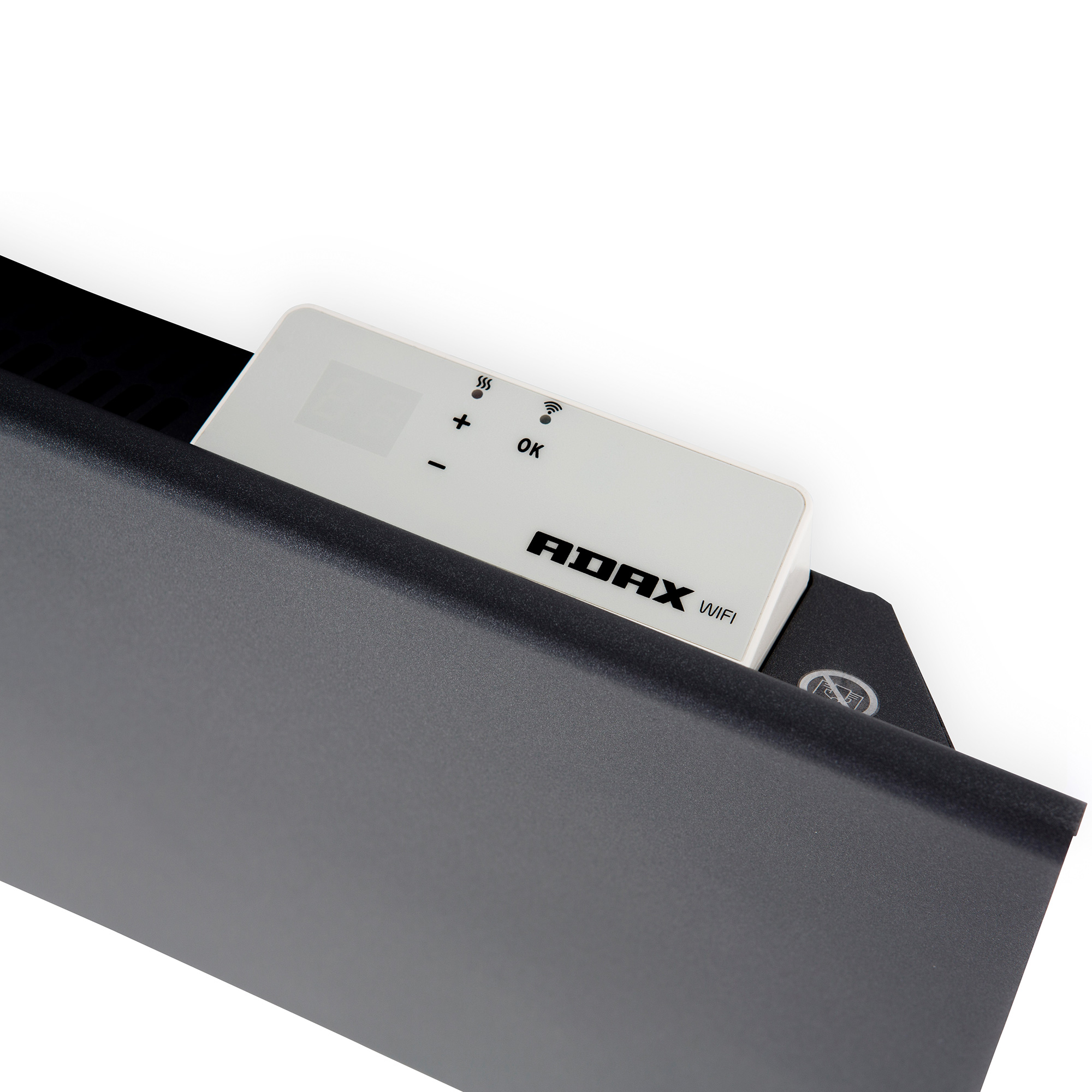 Panelovn Adax Neo H WT WiFi Grått