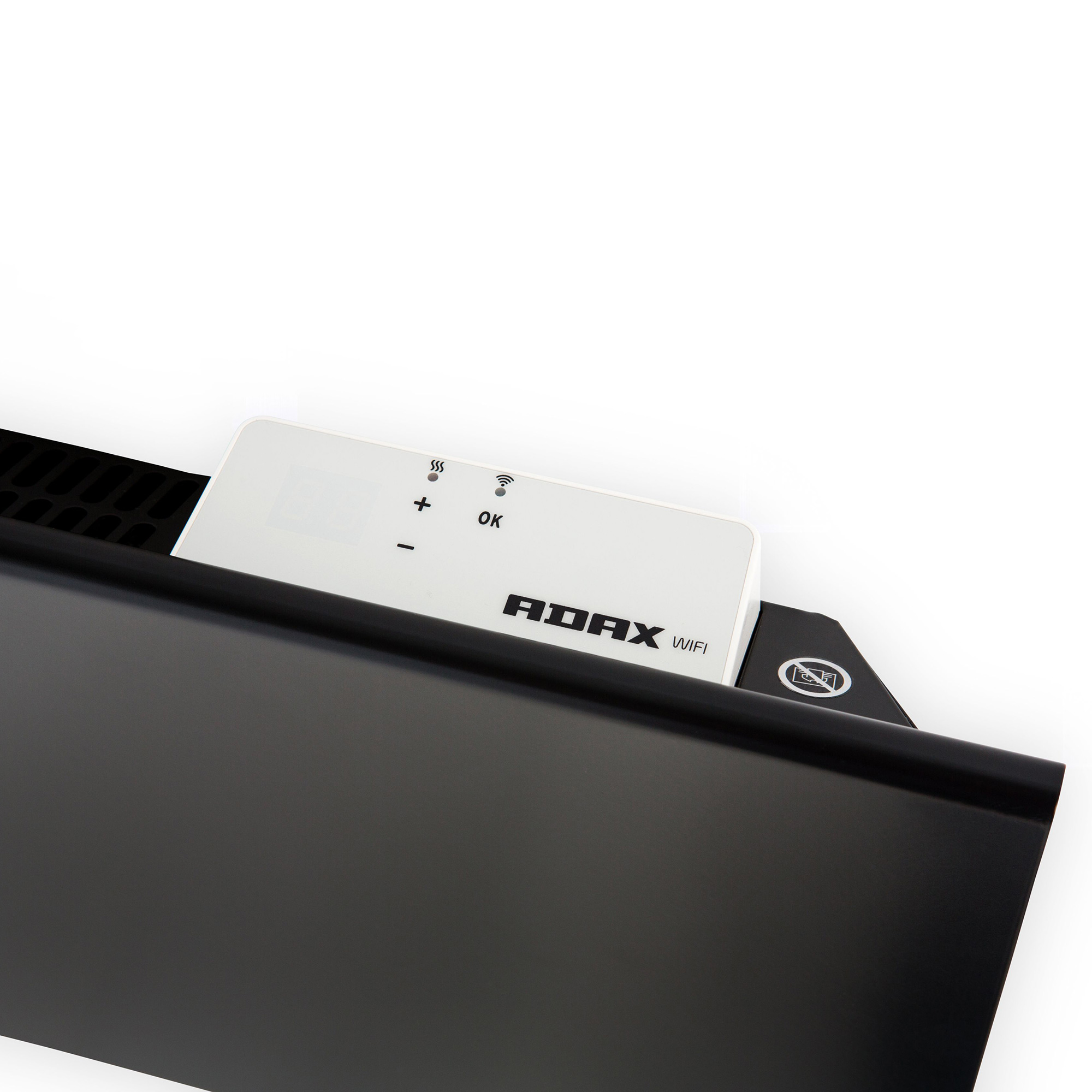 Panelovn Adax Neo L KWT WiFi Sort