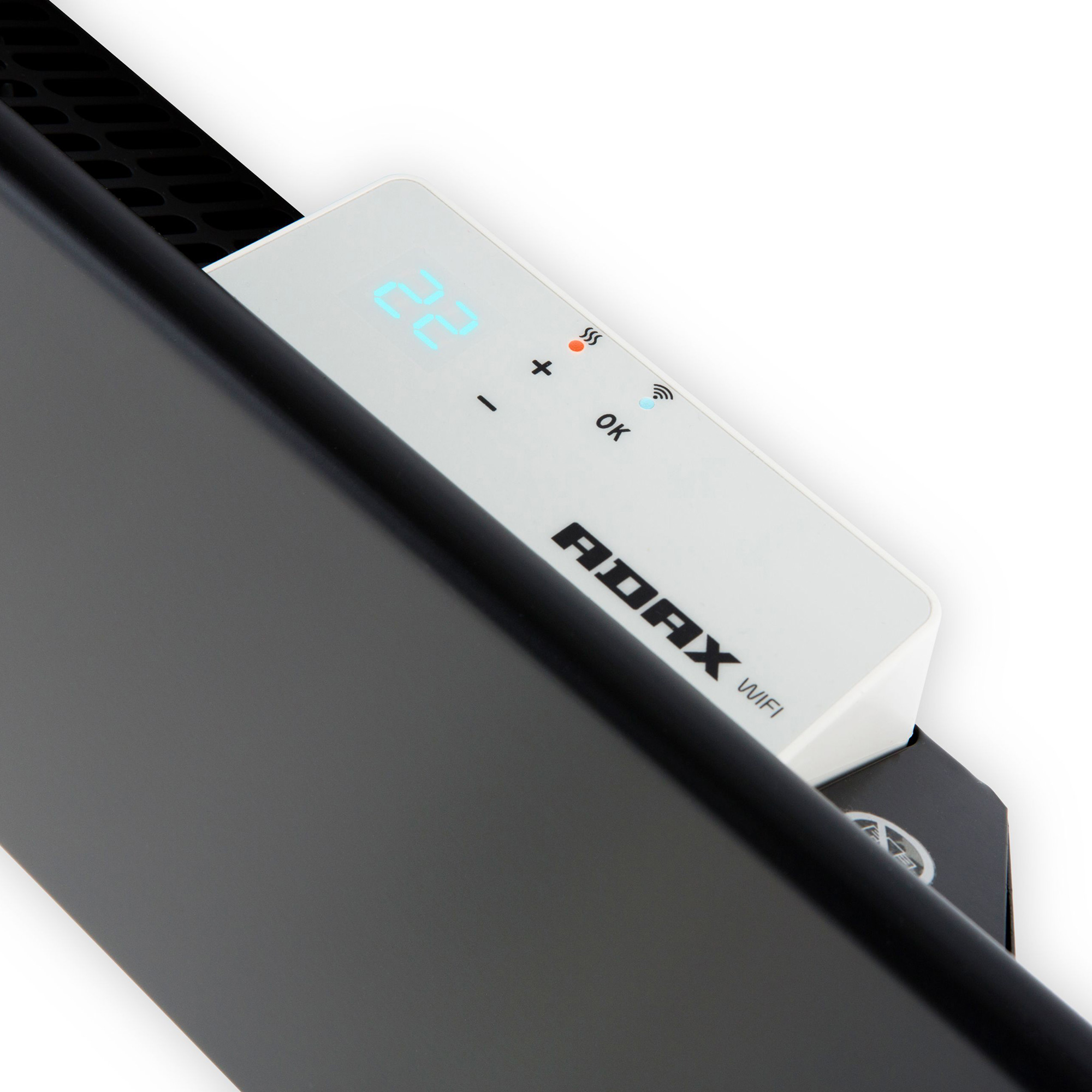 Panelovn Adax Neo L WT WiFi Sort