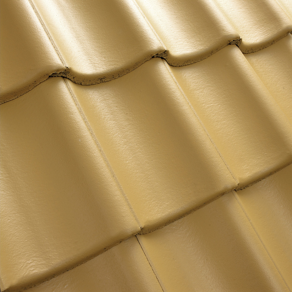 Enkupig Takpanna Benders Exklusiv Ytbehandlad Gul, Halvpall