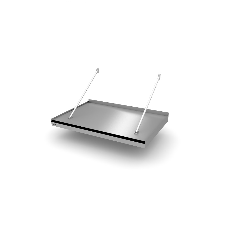 Entrétak Designtak Modern Flat 1500 mm Silvermatallic Vita COB Led-Lampor