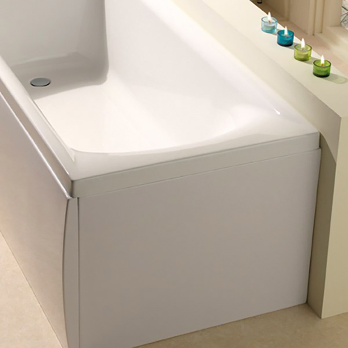 gavelpanel strømberg till badkar