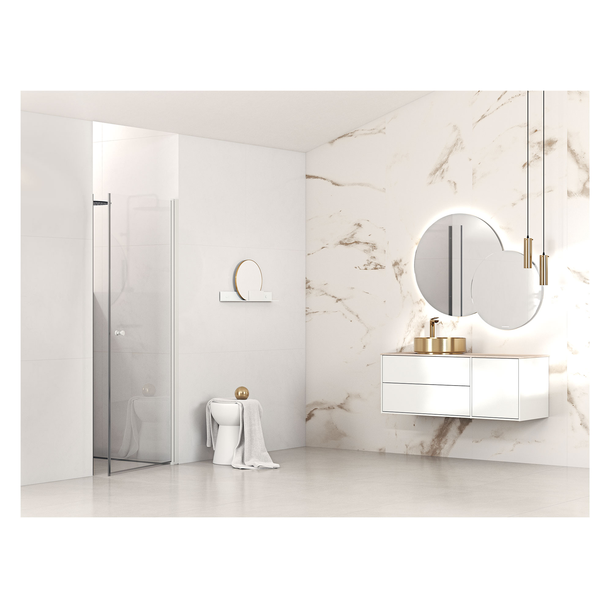 Tvättställsskåp Svedbergs Epos 120x45