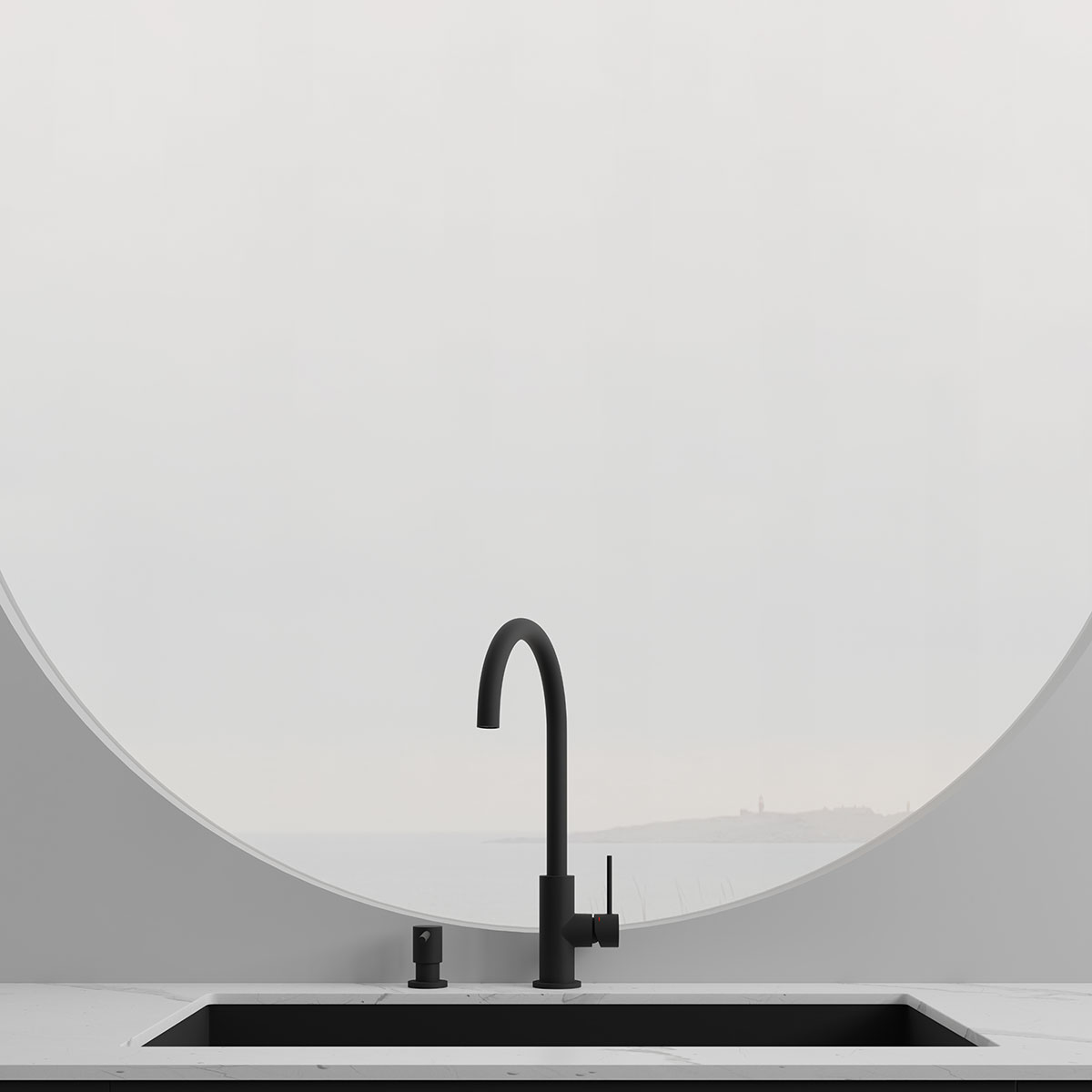 Kjøkkenbatteri Scandtap Steel Equip Rustfritt stål