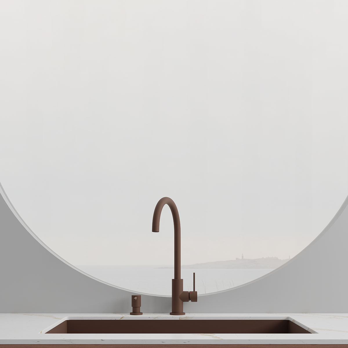 Kjøkkenbatteri Scandtap Steel Equip Rustfritt stål