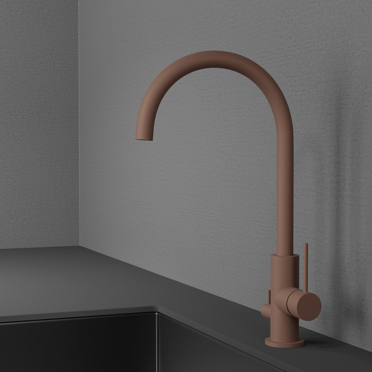 Kjøkkenbatteri Scandtap Steel Equip Rustfritt stål