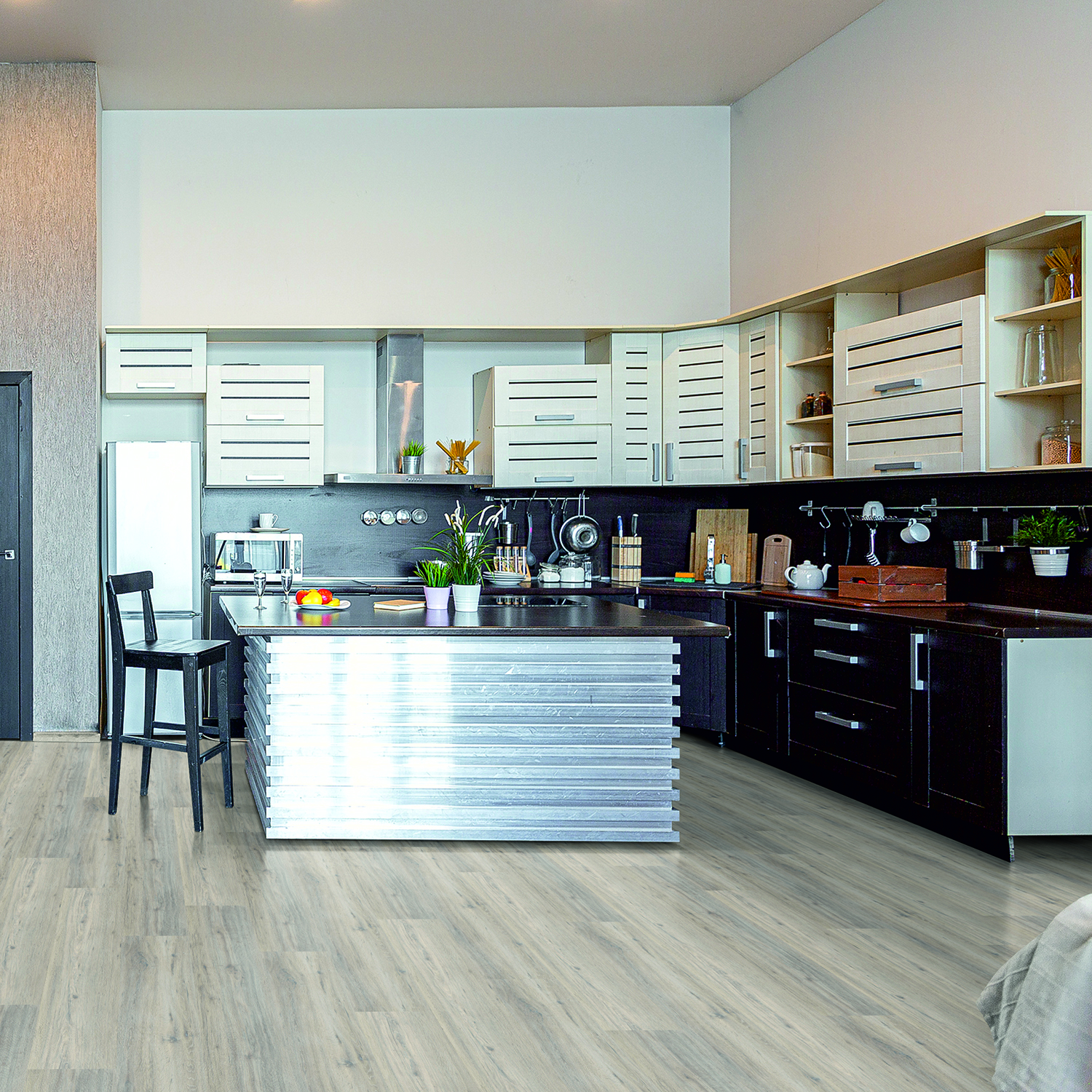 Vinylgulv Aspecta Nordic Oak Sølv Vinylklikk