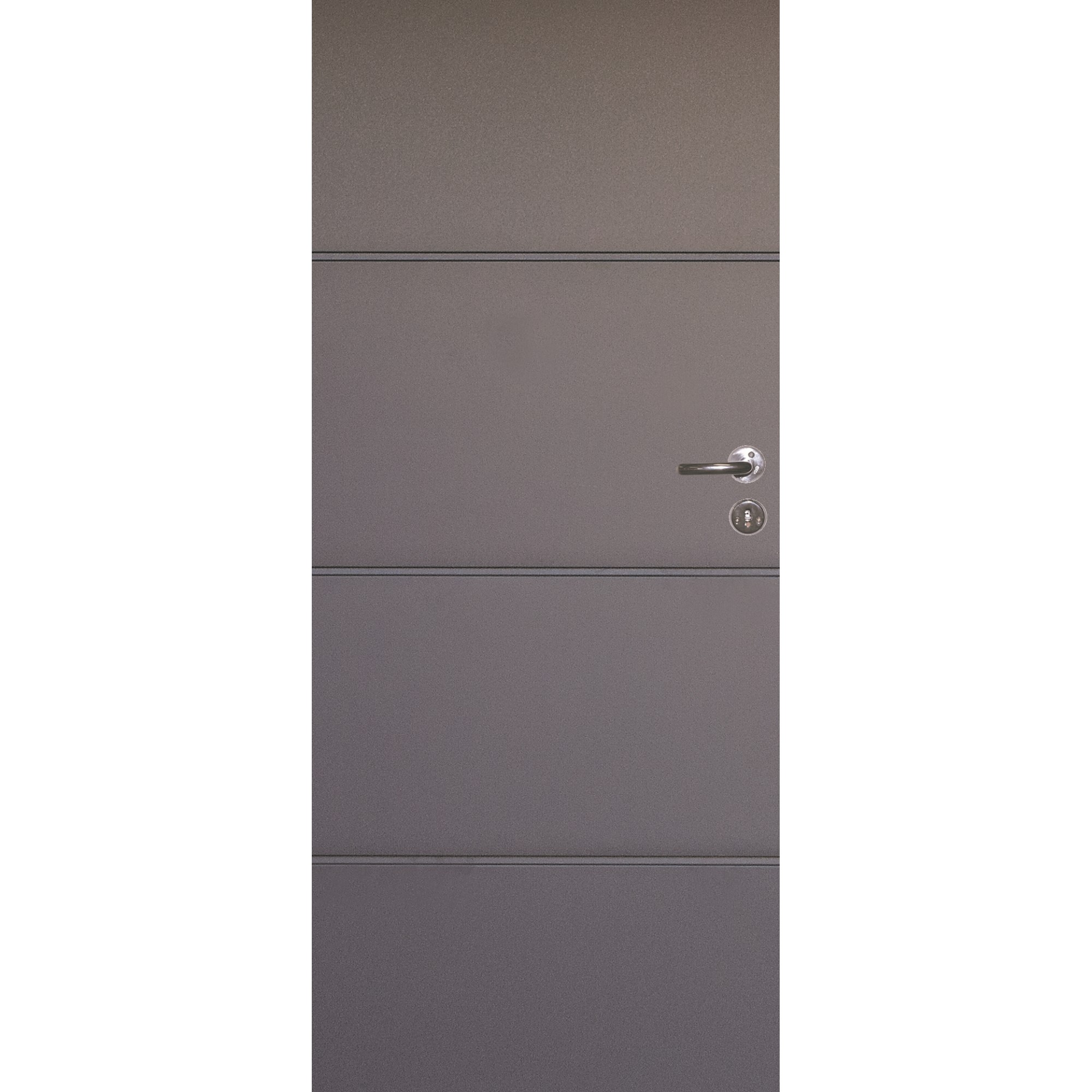 Garasjedør Eurodoor Slettpanel Antrasitt