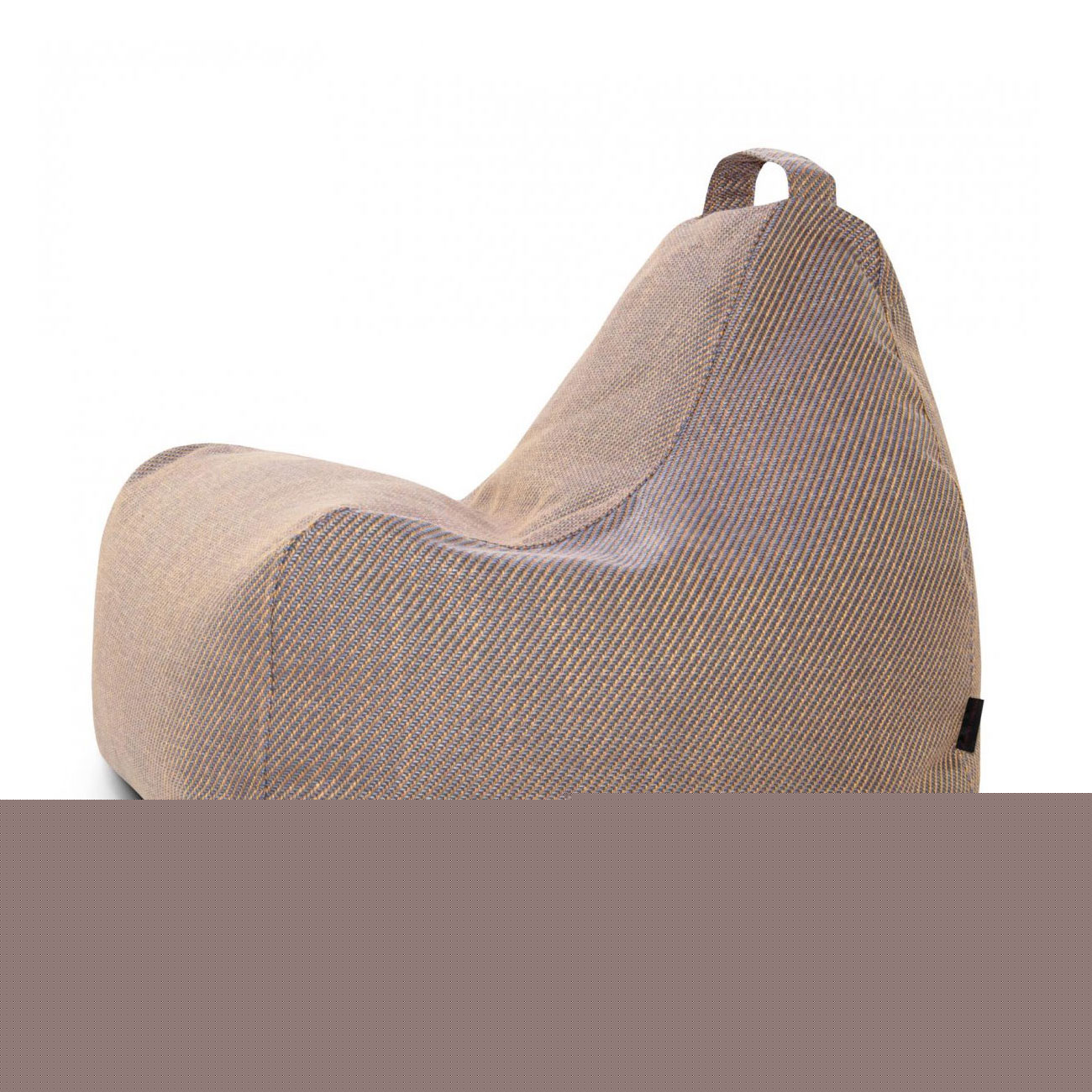 Sittsäck Pusku Pusku Game Sideway Oeko-Tex Barnfåtölj Brons