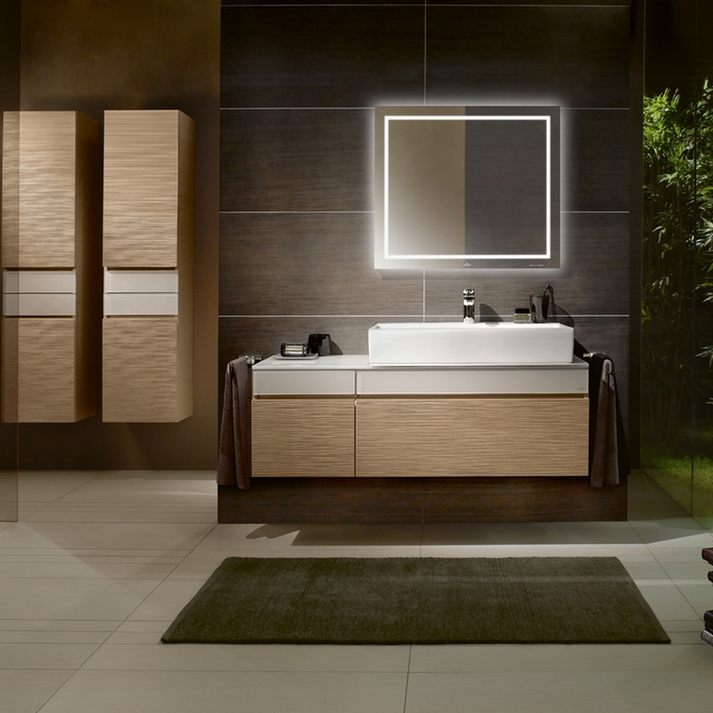 Badrumsspegel Villeroy & Boch Finion med Belysning