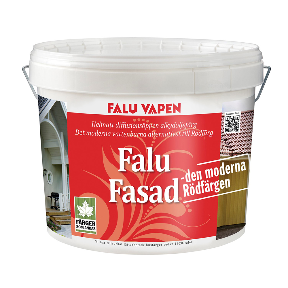 Fasadfärg Falu Vapen 4 L, Svart