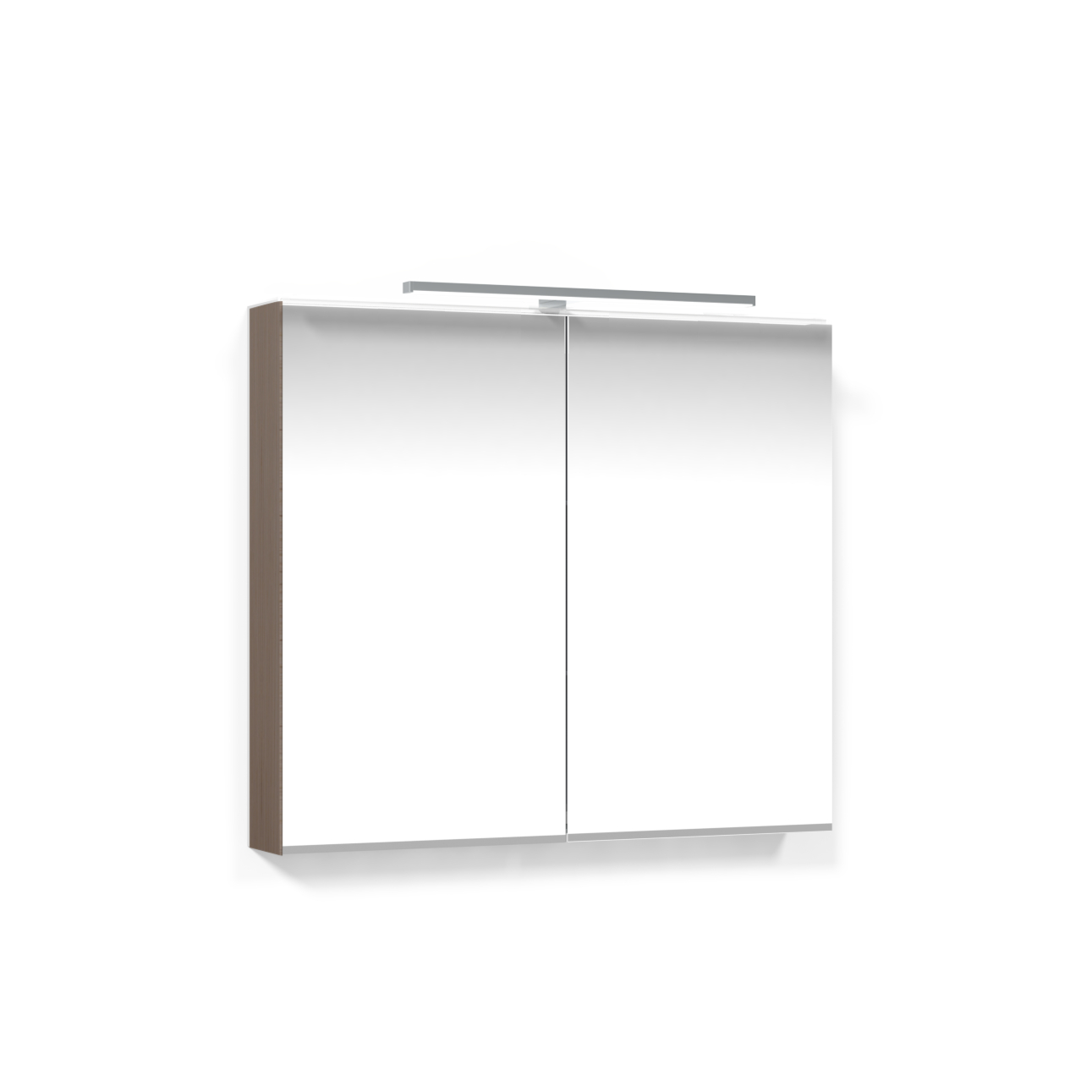 spegelskåp macro design crown med t-belysning led