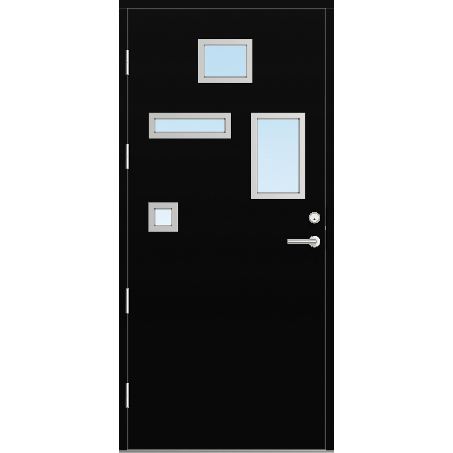 Ytterdør Bygg1 Fjell 08 Klarglass