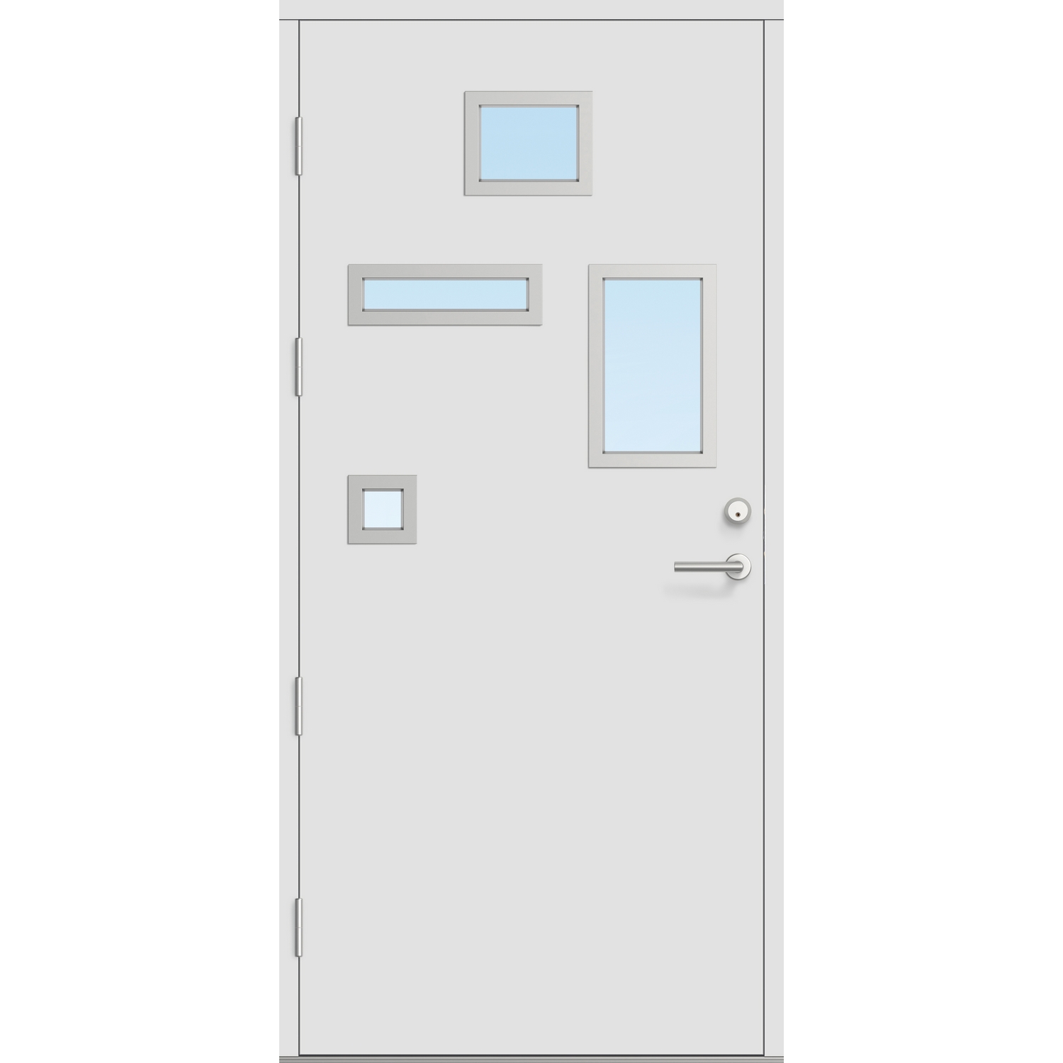 Ytterdør Bygg1 Fjell 08 Klarglass