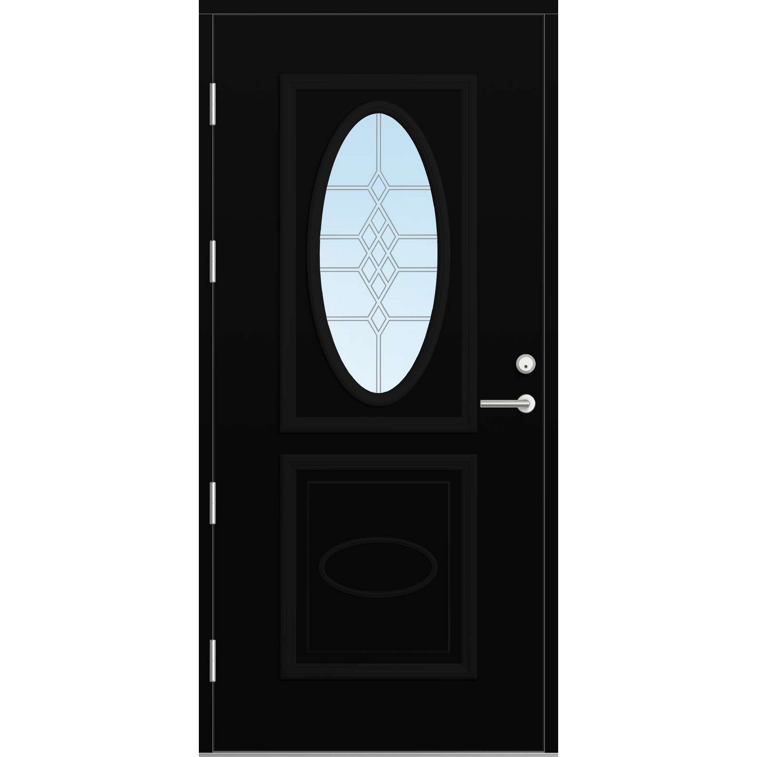 Ytterdør Bygg1 Fjord 05 Blyglass