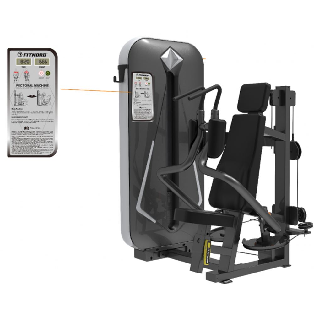 Styrketreningsapparat Fitnord Diamond Pec Deck