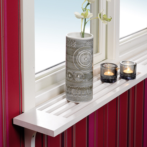 Vindusbenk Lundbergs Wilma Hvit