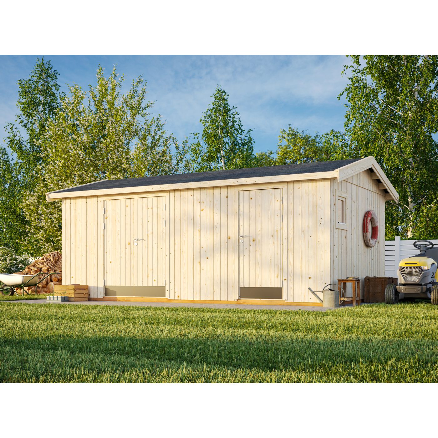 Redskapsbod Palmako Olaf 16,9 m2